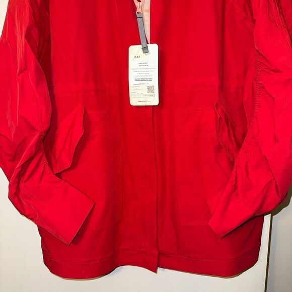 Fabletics Women’s Gianna II Water Resistant Jacket Red Small NWT - Picture 2 of 12